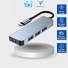 Hub chuyển đổi mở rộng USB Typec sang USB 3.0 – Hàng chính hãng