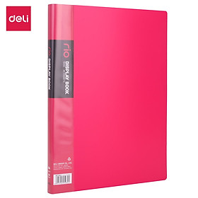 File Lá Văn Phòng Deli - Xanh Lá/Xanh Dương/Hồng/Vàng/Cam - 20/30/40 Lá - 1 Chiếc - E5032/E5033/E5034