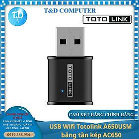 Mua USB Wifi Totolink A650USM băng tần kép AC650 - Hàng chính hãng DGW phân phối