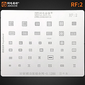 Mua Vỉ làm chân IC công suất RF1  RF2 hãng AMAOE (Vỉ Android)