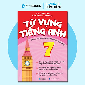 Hình ảnh Sách - Từ Vựng Tiếng Anh 7 (Theo Chương Trình Khung Của Bộ GD&ĐT)