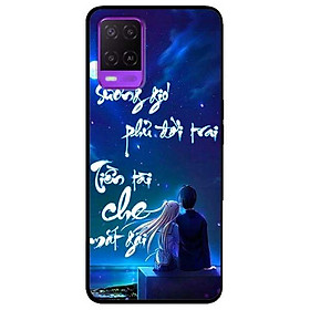 Ốp lưng dành cho Oppo A54 - A74 - A94 - mẫu Thư Pháp Sương Gió