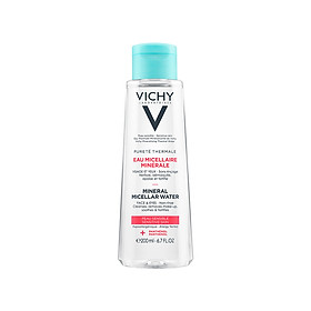 >> SO SÁNH GIÁ NƯỚC TẨY TRANG CHO DA NHẠY CẢM VICHY PURETÉ THERMALE MINERAL WATER SENSITIVE SKIN 200ML | Shopee Lazada Sendo Tiki 17 Nước tẩy trang Mineral Micellar Water cho da nhạy cảm Vichy Pureté Thermale 200ml