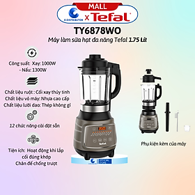 Mua Máy làm sữa hạt đa năng Tefal BL967B66 - Dung tích 1.75 lít - Hàng Chính Hãng