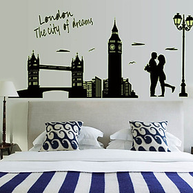 -Decal dán tường trang trí phòng khách, quán cafe- Bộ sưu tập các mẫu decal dạ quang