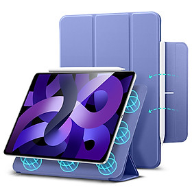 Bao Da Dành Cho iPad Air 5 Air 4 ESR Rebound Magnetic Slim Case - Hàng Chính Hãng - Lavender
