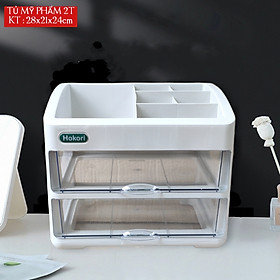 Mua (Hàng Cao Cấp)Tủ Kệ đựng đồ trang điểm nhựa mica trong suốt 2/3/ 4 tầng  để mỹ phẩm tiện lợi