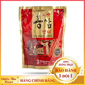 Kẹo Hồng Sâm Sobaek Korea Red Ginseng Thùng 45 Gói 200g