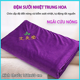 Mua THẢM NỆM NGẢI CỨU ĐÔNG Y CHƯỜM NHIỆT CAO CẤP  MASSAGE DƯỠNG SINH KÍCH THƯỚC 150*60CM PHÙ HỢP CHO CẢ NGƯỜI LỚN  TRẺ EM  NGƯỜI GIÀ - HÀNG FULL HỘP CAO CẤP