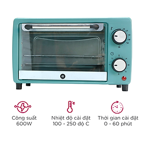 Mua Lò Nướng Điện 12L Mishio MK306 - Hàng chính hãng