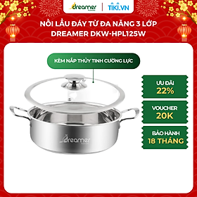 Mua Nồi lẩu inox đáy từ 25cm- Dreamer DKW-HPL125W