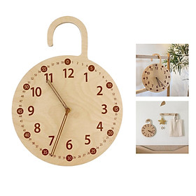 Battery Operated Silent & Non-ticking Round Wall Clock for Home Living  Bedroom