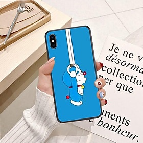 Ốp lưng điện thoại Iphone XS Max viền silicon dẻo TPU  hình Doremon Nhảy Múa - Hàng chính hãng