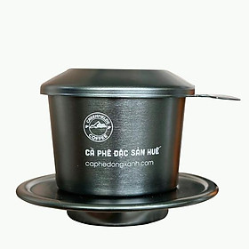 Mua Phin nhôm pha cà phê MÀU XÁM mạ màu anode cao cấp Cà phê Đồng Xanh