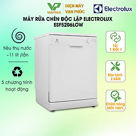 Mua Máy rửa chén  bát độc lập Electrolux ESF5206LOW - Hàng Chính hãng bảo hành 24 tháng