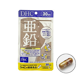 Viên Uống Bổ Sung Kẽm Cho Cơ Thể Khỏe Mạnh DHC ZinC 30 ngày Bao bì mới