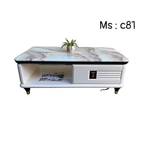 Mua Bàn trà mặt đá nhập khẩu Tundo kích thước 1m2 x 60 x 45 cm