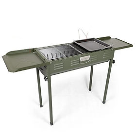Mua Bếp nướng than hoa BBQ ngoài trời cao cấp dành cho gia đình