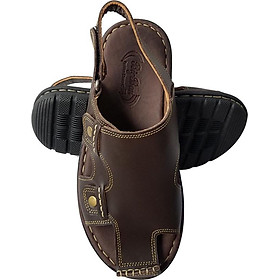 Giày Sandal Bít Mũi Nam BIGGBEN Da Bò Thật SD78