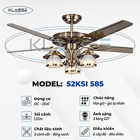 Mua Quạt trần chùm đèn Klasse 52KSI 585 Hàng chính hãng