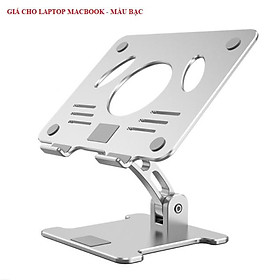 Mua Giá đỡ cao cấp cho macbook  laptop  iPad  tablet điều chỉnh độ cao cho máy 11 inch - 18 inch