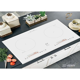 Mua Bếp từ Smaragd SI2-66WH thiết kế kính trắng sang trọng - Hàng chính hãng