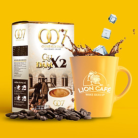 Cafe Hòa Tan 007 3in1 Gu đậm X2 10 Gói – 180gr
