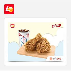 Giftpop - Lotteria Evoucher Soy Bean Chicken Set 
