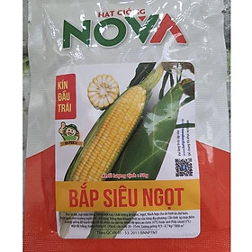 Hạt giống Bắp vàng Siêu ngọt (bắp ngọt vang mỹ ) Nova KNS36 - gói 50gram