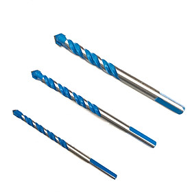 BỘ 3 MŨI KHOAN ĐA NĂNG 6-8-10mm KHOAN TẤT CẢ MỌI THỨ, Khoan gạch men, bê tông, tường, sắt, gỗ...