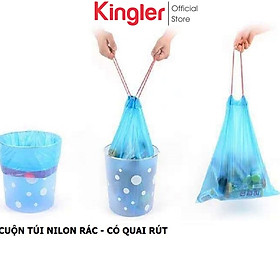 Mua Cuộn Túi Nilon Đựng Rác Có Quai Rút  Rất Tiện Dụng  Sạch Sẽ  Sản Phẩm Tiện Ích Cho Gia Đình. Kingler 5620