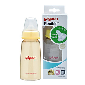 Hình ảnh Bình Sữa PPSU Cổ Hẹp Pigeon (160ml)