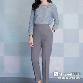 {Hình Thật} Quần Baggy nữ công sở hàng VNXK giá tận xưởng thanh lịch, thoải mái cho người đi làm