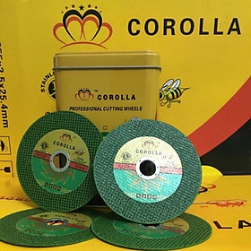 Mua Đá Cắt 100 viên Xanh Corolla  1 Tấc _ Đá cắt sắt  Inox