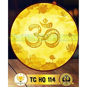 Đèn Thờ Hào Quang Trúc Chỉ In Tròn_M109114