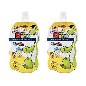 Combo nước dinh dưỡng Dino vị Dâu, Táo, Sữa  Smart, Strong, Long Dino