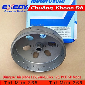 Chuông EXEDY Khoan Độ cho xe Air Blade 125, Vario, Click 125, PCX, SH Mode, ATiLa, Spacy125