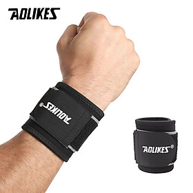 Băng cổ tay tập gym AOLIKES A-7938 Sport wrist support