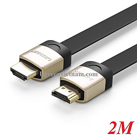 Cáp HDMI Dẹt 4K Dài 2m 3m  Ugreen 10261 10262 Cao Cấp-Hàng Chính Hãng