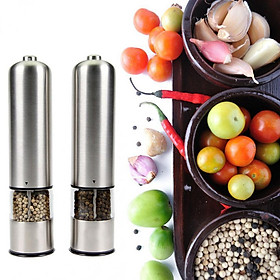 Peppermill và nhà máy muối điện, pin , lưỡi mài gốm, muối thép không gỉ tự động với và có thể điều chỉnh được