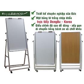 Bảng Flipchart bút lông từ Hàn Quốc, chân sắt sơn tĩnh điện 120x80cm