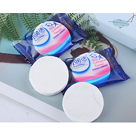 Mua Khăn Tắm Nén. Khăn Du Lịch cotton dùng 1 lần  Khăn Đa Năng Tự Nhiên Thấm Nước Tốt G384-KhanTamNen-Xanh