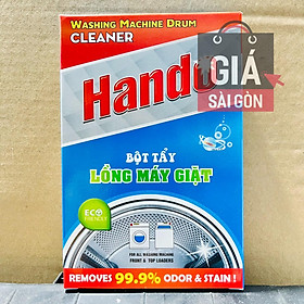 Hộp 2 gói tẩy lồng máy giặt siêu sạch Hando