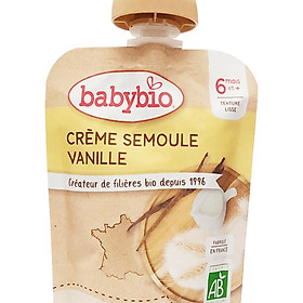 Váng sữa hữu cơ cho bé Babybio 85g 6 - 8 tháng