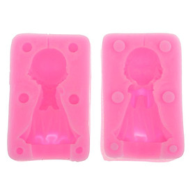 3D Angel Silicone  Chocolate  Fondant Soap Pastry Baking