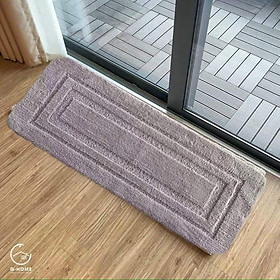 Mua Thảm chùi chân  thảm lau chân cửa ra vào  ban công  nhà bếp lông len cao cấp - Chống trượt - thấm hút tốt - mềm mịn
