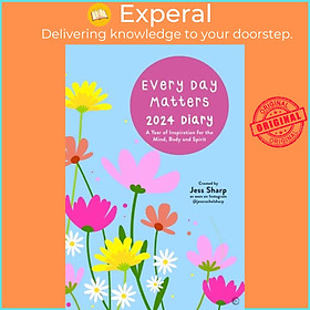 Hình ảnh Sách - Every Day Matters 2024 Pocket Diary by Jess Rachel Sharp (UK edition, paperback)