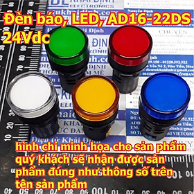 Mua 2 cái Đèn báo có điện áp  đèn báo nguồn  LED  AD16-22DS  điện áp 24V AC/DC kde5519