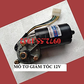 Mô tơ giảm tốc 12v công suất 50w chế máy