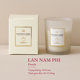 Nến thơm Candle 50G sáp đậu nành không khói mùi hương tự nhiên làm trang trí decor quà tặng độc đáo